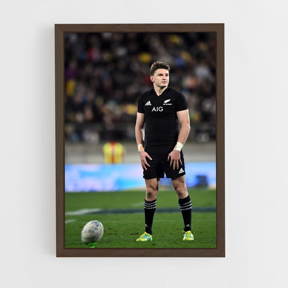 Poster Beauden barrett – affiche Rugby (vue 5)